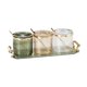 thumbnail image 5 of Tarro De especias acrílico, conjunto De caja De condimentos, estante De especias con tapa y cuchara, vinagrera De cocina, tarro De especias, 5 of 5