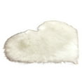 thumbnail image 2 of Wool Imitation Sheepskin Rugs Faux Fu R Non Slip Bedroom Shaggy Carpet Mats, 2 of 2