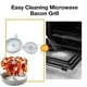 thumbnail image 2 of Microwave Bacon Cooker Quick Cooking Bacon Rack Grease Collector Kitchen Gadget, 2 of 5