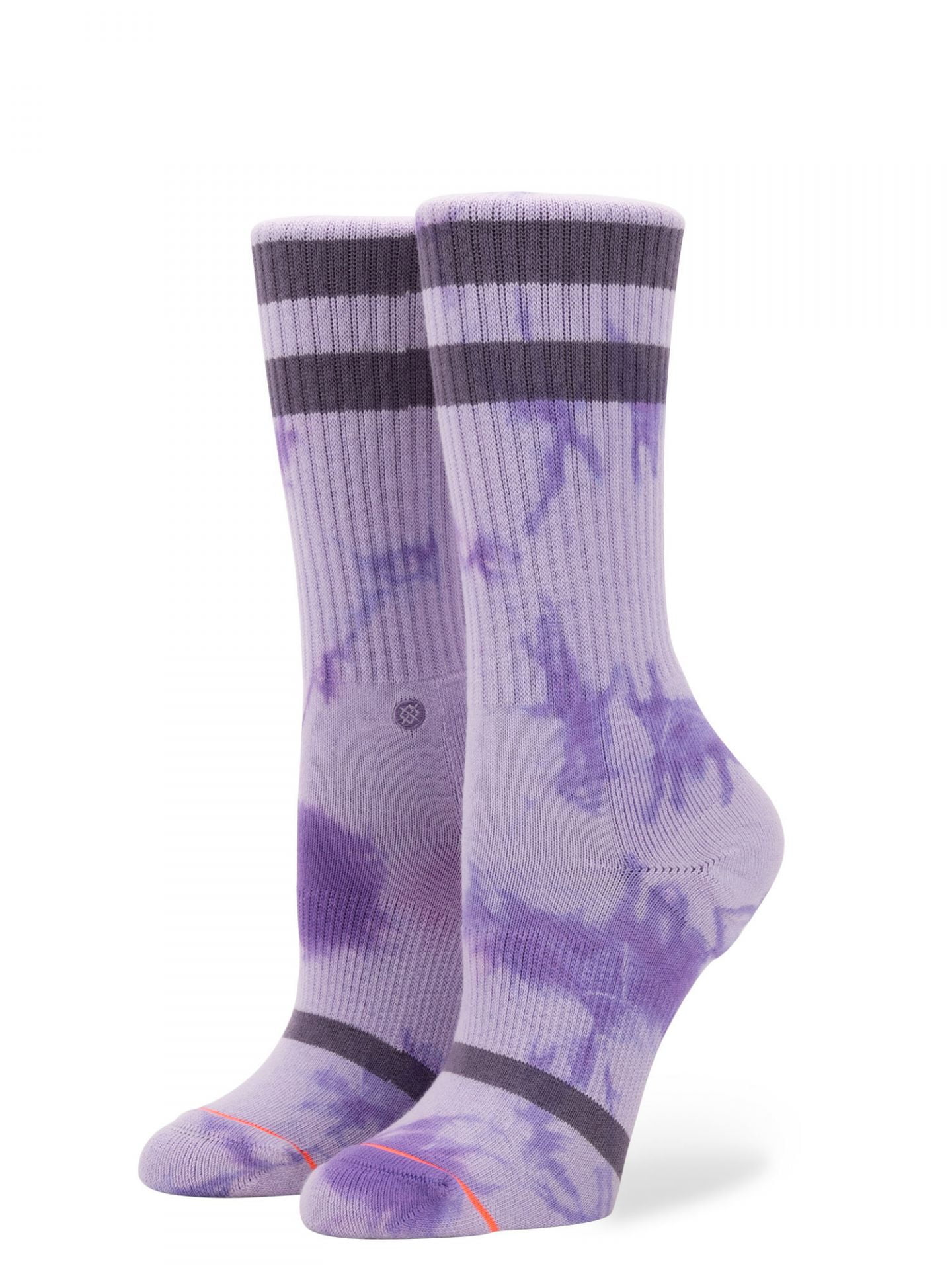 Stance Women's Classic Crew Socks, Purple, Medium