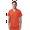 Mandarin Orange, variant on Sivvan Unisex V-Neck 3 Pocket Scrub Top (Available in 15 Colors)