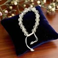 thumbnail image 1 of Clear Quartz Bracelet 12 mm with Adjustable Strings, 1 of 4