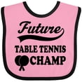 thumbnail image 3 of Inktastic Table Tennis Future Champ Boys or Girls Baby Bib, 3 of 4