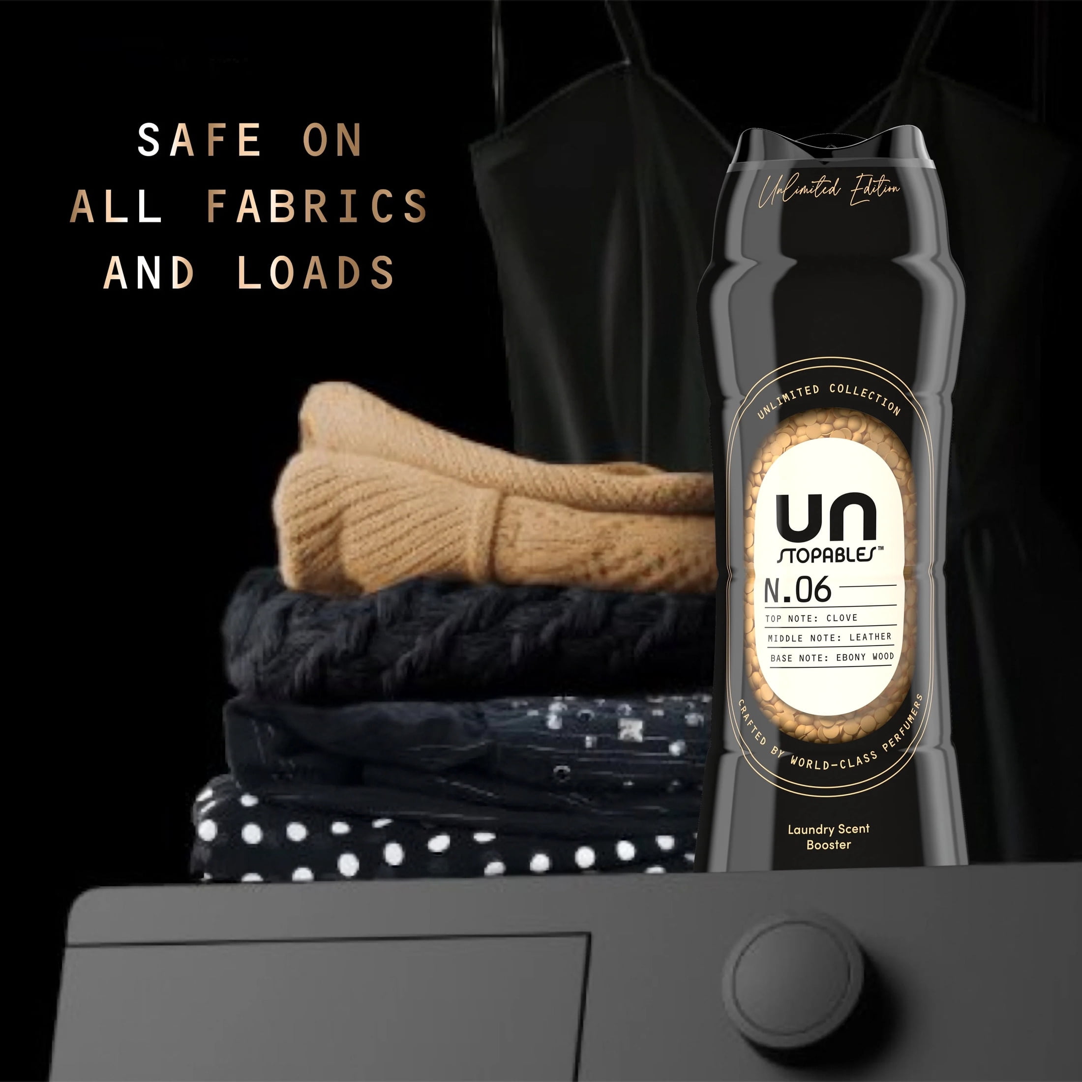 Downy Laundry Scent Beads, Unstopables Unlimited Collection, In-Wash Scent Booster, N.06 Scent, 4.8 oz