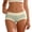Light Green, variant on Womens Underwear High Waisted Tummy Control High Cut Bikini Briefs Full Coverage Lightweight Soft Stretch Hipster Briefs Light Green M