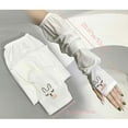 thumbnail image 3 of Running Fishing Anti-UV Cute Rabbit Arm Sleeves Arm Covers Elbow Cover Sun Protection BLUE, 3 of 8