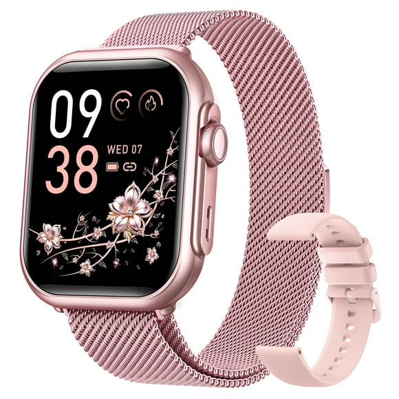 Reloj inteligente AKUMAKA G62 HD de 1,83 pulgadas, monitor de salud, más de 110 modos