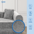 thumbnail image 4 of SOFA CAMA TEDDY CATCH SILVER, 4 of 10