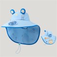 thumbnail image 2 of Toddler Summer Bucket Hat with Built-in USB Fan, UPF 50+ Wide Brim for Boys & Girls, 2 of 4