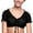 Black, variant on Elegant Women's Lace Underwire Tube Top Dirndl Blouse for Oktoberfest and,Color:Black