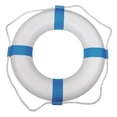 thumbnail image 2 of Taylor Made Life Buoy 372 20 Inch Diameter; Ring; White; Closed Cell Foam Ring/Polypropylene Grab Line, 2 of 4