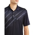 thumbnail image 4 of Ben Hogan Men's Performance Asymmetrical Printed Polo Shirt, Up to Size 5XL, 4 of 4