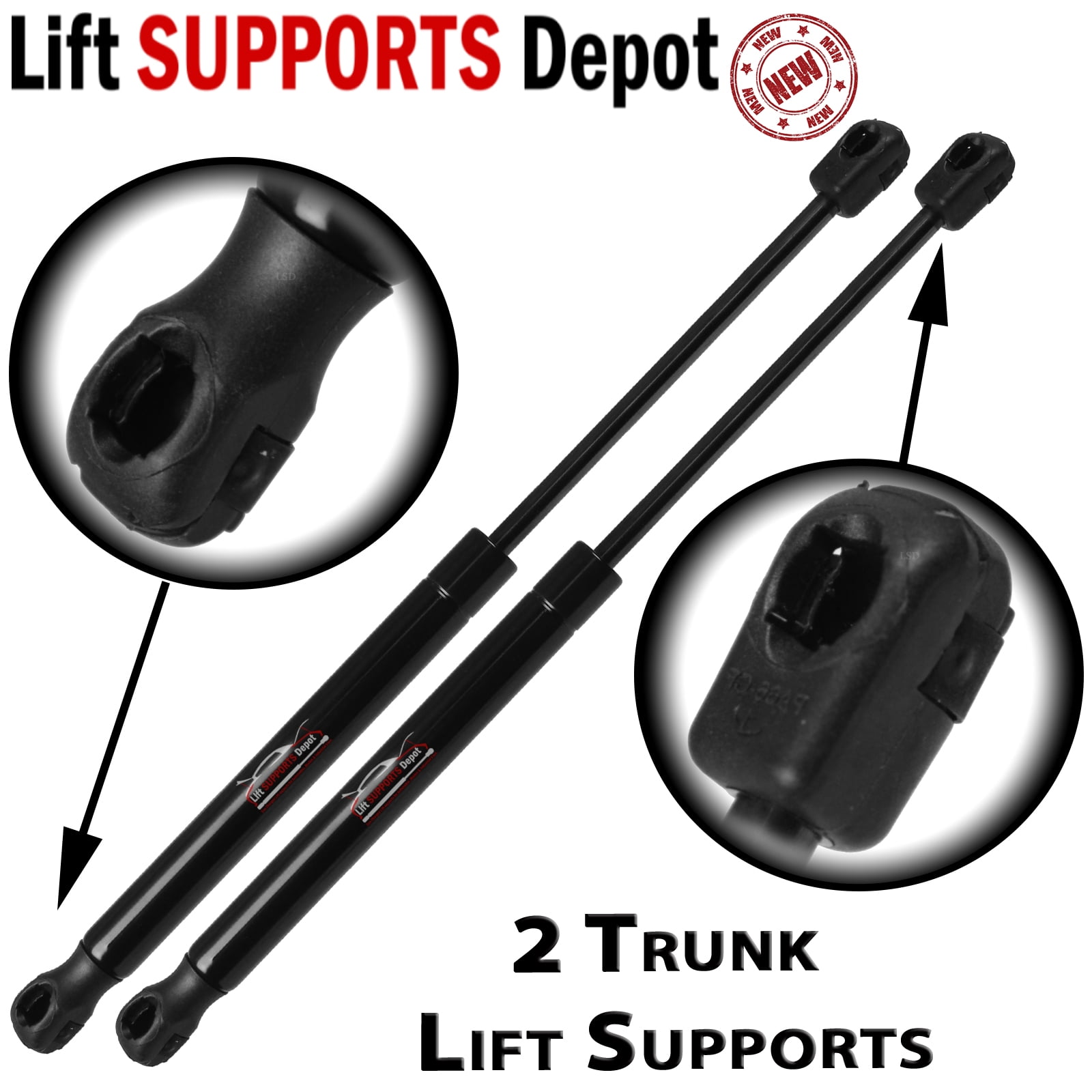 Qty 2 Fits Xf 2009 to 2015 Trunk Lift Made by Lift Supports Depot