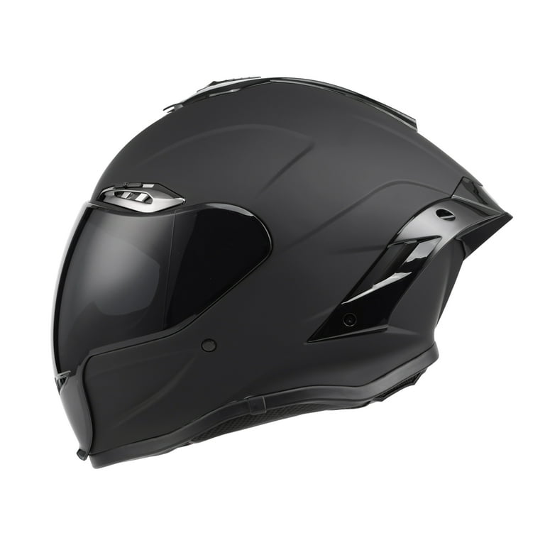 Motorcycle Helmet Adult Full Face Dual Visor Pointed Rear Sunshade