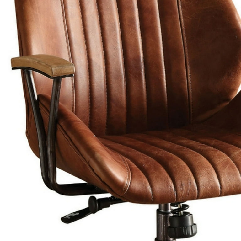 Acme Hamilton Office Chair Coffee Leather