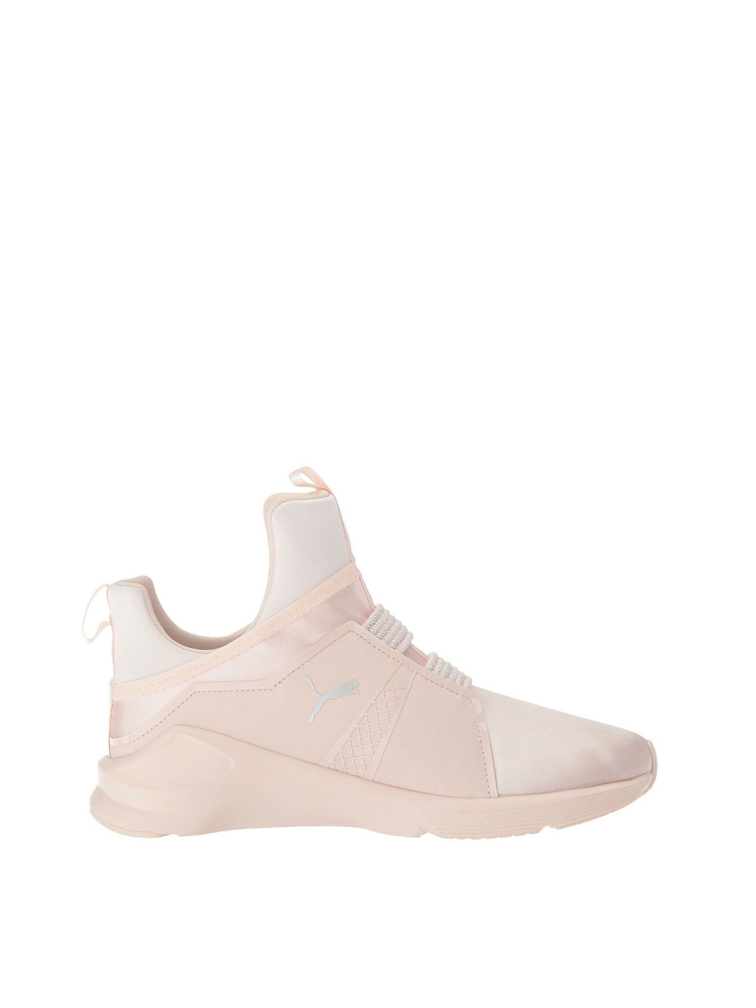 Women/'s Shoes PUMA Fierce Satin EP Hightop Lace Sneaker 19054502 Pearl *New*
