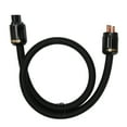 thumbnail image 2 of Cable de Alimentación Hifi, Enchufe de Cobre Puro de 3 Núcleos 12 Awg, Cable de Alimentació Ca de 125 V 15 A Conchufe Estadounidense, Supresión Emi y Rfi Para, 2 of 7