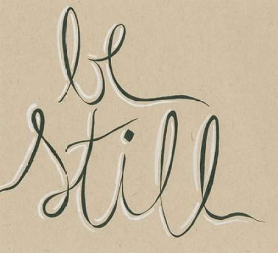Be Still Canvas Art - Anne Seay(24X24)