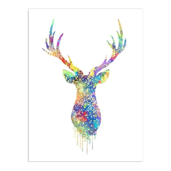 30x40cm Arte Vintage Elk Poster Art Painting Home Decoración de Pared 2