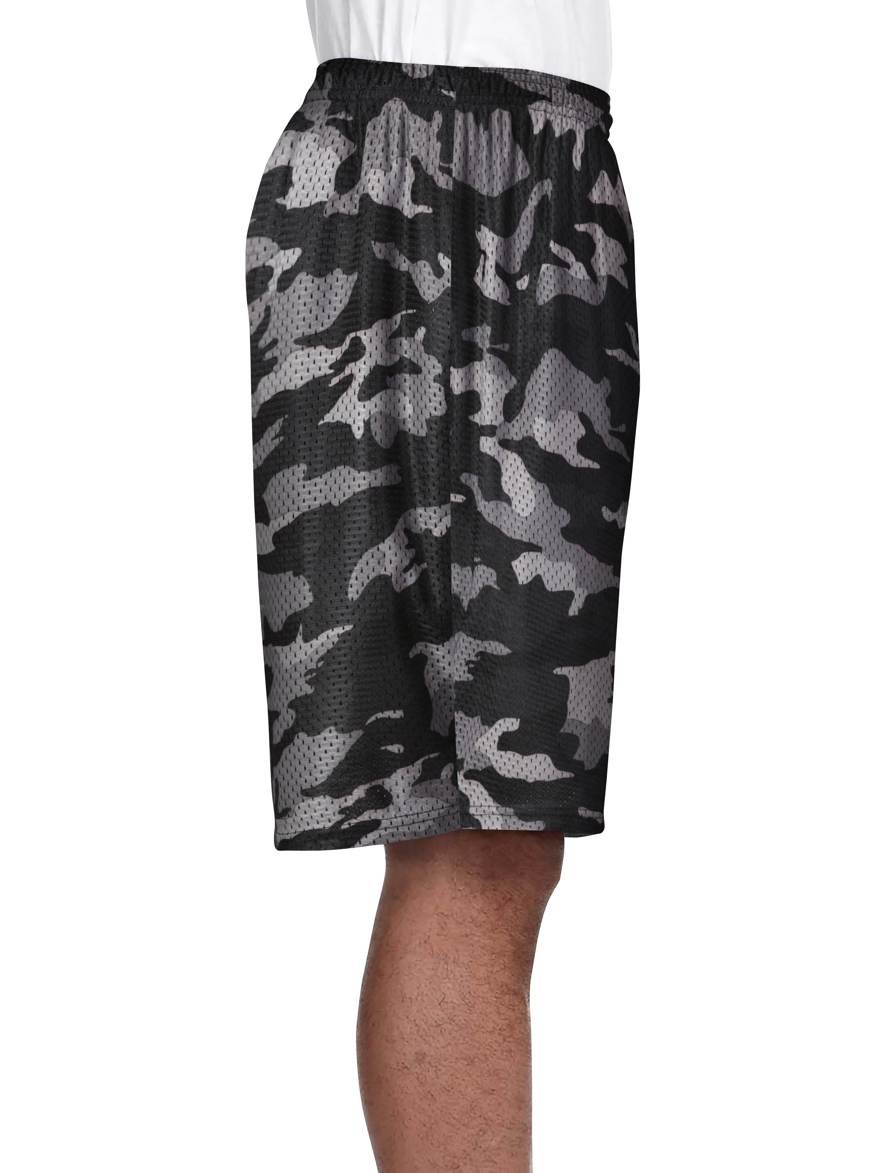 Icer Brands Men Men's Golden State Warriors Mesh Shorts in Black | Size XL | GSMC709SGWSC-BLK
