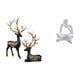 thumbnail image 1 of Estatua de escultura de ciervo,Escultura de ciervo para sala de estar con luz de resina.,Figura de lector abstracto,Estatua de pensador abstracto,arte,manualidades,decoraciones,Figuras humanas, 1 of 8