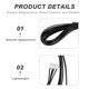 thumbnail image 3 of MERRYHAPY Cable Flexible Negro Para Motor A De Impresora 3D Con Conexión Femenina A Masculina, 3 of 8