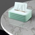 thumbnail image 4 of Caja de Almacenamiento de Papel Dispensador Rectangular Plegable con Soporte para Caja de Pañuelos de 3 Uds. Soledad Sostenedor del tejido, 4 of 10