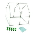 thumbnail image 3 of S SERENABLE Mini Greenhouse, Garden Greenhouse ,Portable ,Plant Hot House, Green House Plant Stand for Indoor Gardening Outside Vegetable 100cmx100cm, 3 of 9