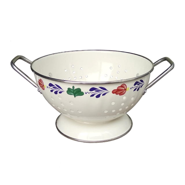 Cesta de drenaje para lavar frutas Platos de frutas Cesta de soporte Homatz Frutas en forma de pentágono Frutas Pequeña
