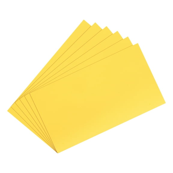 Uxcell EVA Foam Sheets Gold Yellow 35.4 Inch x 19.7 Inch 1mm Thick Crafts Foam EVA Sheets for Arts and Crafts 10Pcs