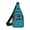 Green, variant on Oxford Cloth Shoulder Backpack, Adjustable Strap Crossbody Chest Bag, Outdoor Travel Backpack for Daily Commute