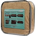 thumbnail image 4 of Nouvelle Legende Furniture Slipcover Stretch Suede Loveseat, 4 of 4