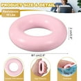 thumbnail image 2 of Uxcell Grip Strength Trainer Rings, Portable Hand Grip Strengthener Finger Forearm Strengthener - Fitting for (Athletes/Rock Climbing/Workout/Fitness), 2.8" & 10 LB & Pink, 2 of 7