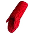 thumbnail image 4 of Protector de piernas para béisbol y sóftbol, ​​ajustable, cómodo, ergonómico, deportivo, compacto. Rojo, 4 of 9