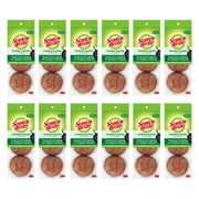 3M Scotch-Brite Copper Coated Scrubbing Pads Scour Pads 3 Pads, 12-Pack