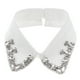 thumbnail image 4 of Collar Babero Yinane Cuello Falso de Gasa para Mujer Blanco, 4 of 4