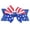 Blue, variant on Zanarzt Baby Girl Hair Accessories America 250 Hair Bow Flag Bowknot 4th Of July Hair Bow Pin Bow Hair Clips Navy,3-12 Years