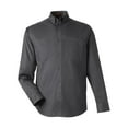 thumbnail image 4 of Harriton M585L Men's Advantage IL Long Sleeve Workshirt-Dark Charcoal-2XL, 4 of 6