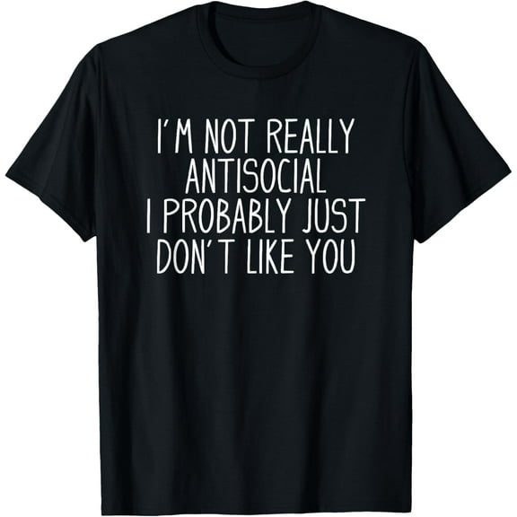 Funny Introvert Antisocial T-Shirt