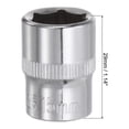 thumbnail image 2 of 3/8-inch Drive 15mm 6-Point Shallow Socket, Cr-V Steel Socket, 2 of 5