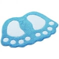 thumbnail image 1 of Bonitas almohadillas para los pies, alfombra suave de microfibra para baño, felpudo antideslizante, felpudo grande bonito, alfombra absorbente para dormitorio, alfombra de cocina Ofspeizc MZQ-0880-8, 1 of 6