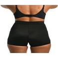 thumbnail image 2 of Women's InstantFigure WBSH010 Shapewear Hi-Waist Boy Shorts (Black 4X), 2 of 6