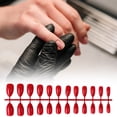 thumbnail image 4 of Uñas postizas Soidarity 24 piezas accesorio de moda para mujer puntas de uñas Rojo brillante, 4 of 5