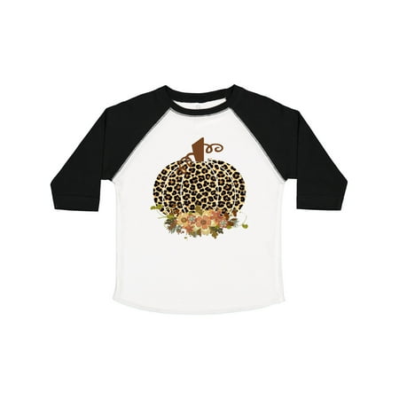 

Inktastic Cheetah Print Pumpkin Gift Toddler Boy or Toddler Girl T-Shirt