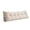 A, variant on GQDIN Triangular Headboard Pillow for Twin XL Dorm Bed, Wedge Bolster Cushion for Backrest Support, White Bed Bolster Pillow for Reading and Relaxation, Comfortable Design