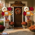thumbnail image 6 of PMU Thanksgiving Mylar "Give Thanks" with Star Balloon 10pc 18in Mylar Balloons Pillow Balloon Bouquet with Starburst Centerpiece Pkg/10, 6 of 6