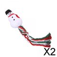 thumbnail image 1 of 2x Juguetes Navideños para Perros, Juguetes Navideños con Cuerda para Perros, Suministros Multifuncionales para Mascotas, Juguetes para Mascotas, Jugu 2 piezas, 1 of 10