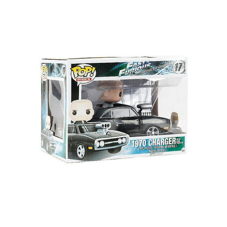 Funko Big 6'' POP! Rides Fast & Furious 1970 Charger w/ Dom Toretto 17