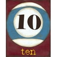 thumbnail image 2 of Goldberger, Jennifer 15x18 White Modern Wood Framed Museum Art Print Titled - Graphic Pool X, 2 of 4