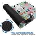 thumbnail image 6 of Long Mouse Pads for Desk,Husky and Pioneer Flower Desk Mats on Top Of Desks, Desk Mouse Pad Extra Large with 3mm Non-Slip Base and Stitched Edge for Gaming,Office,Work,Home 31.5"x11.8", 6 of 6
